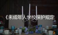 《未成年人学校保护规定(征求意见稿)》公开征求意见 防欺凌	、性侵等内容引发关注
