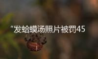 “发蛤蟆汤照片被罚45万”后续：餐馆老板已提起行政诉讼