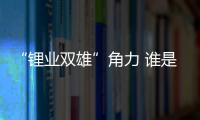 “锂业双雄”角力 谁是最后赢家
�？