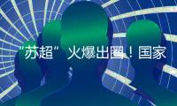 “苏超”火爆出圈！国家发改委
：将出台政策支持群众性赛事活动