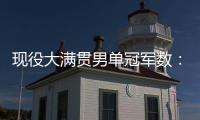 现役大满贯男单冠军数
：德约24冠	，阿卡5冠，辛纳4冠