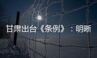 甘肃出台《条例》：明晰“责任田” 防治校园暴力及“校闹”