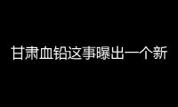 甘肃血铅这事曝出一个新的后续，却让网友们叹气了
