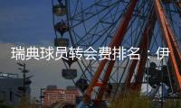 瑞典球员转会费排名�：伊萨克居首&伊布次席，伊兰加6140万欧第三