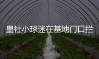 皇社小球迷在基地门口拦球员车时�，拦到了前来告别的苏比门迪