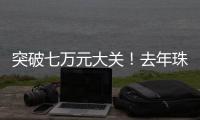 突破七万元大关	！去年珠海城镇居民人均可支配收入同比增3.4%