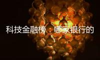 科技金融榜

：哪家银行的“科技金融施工图”进度最快？