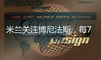 米兰关注博尼法斯
，每79分钟制造1球，曾两做膝盖手术�，出勤率低