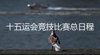 十五运会竞技比赛总日程公布
！广东新增1个赛事承办城市