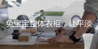 兔宝宝整体衣柜，让平淡生活变得艺术化