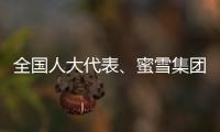 全国人大代表�
、蜜雪集团赵红果：建议新式茶饮建立国家标准