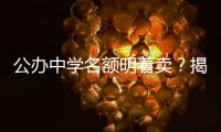 公办中学名额明着卖？揭秘招生季“学托”的离谱套路