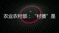 农业农村部：“村播”是乡村振兴的新型人才