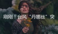 刚刚！台风“丹娜丝”突然拐弯！“怪异路径”史上首次