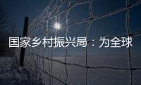 国家乡村振兴局：为全球贫困治理贡献更多中国方案