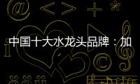 中国十大水龙头品牌
�：加强设计创新 占领个性化市场