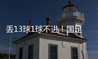 丢13球1球不进
！国足遭遇对韩国6连败
，上一次取胜是8年前世预赛