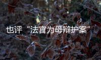 也评“法官为母辩护案”：刑事分案亟待优化