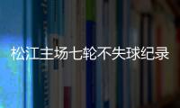松江主场七轮不失球纪录告破 大卫兰
	：丢球不爽