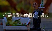 机票搜索热度飙升
，透过数据看“五一”假期旅游“热度”