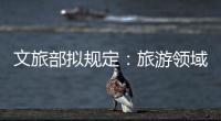 文旅部拟规定：旅游领域探索建立“吹哨人”制度