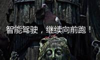 智能驾驶，继续向前跑
！