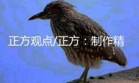 正方观点/正方
：制作精良审美佳 国产动漫新惊喜