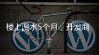 楼上漏水5个月，开发商和邻居“踢皮球”�，法院这样判→