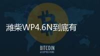 潍柴WP4.6N到底有多省
？听听来自一线用户的心声