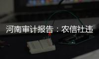 河南审计报告：农信社违规异地贷款498亿元，灾后重建资金出现问题