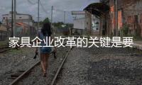 家具企业改革的关键是要走得正，走得稳