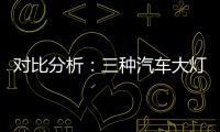 对比分析：三种汽车大灯的优势与劣势