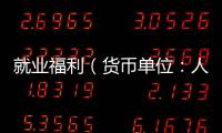 就业福利（货币单位�：人民币）