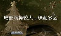 局部雨势较大，珠海多区雷电预警生效！出行注意！