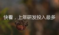 快看�，上年研发投入最多的100家企业�！
