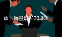 重卡销量增长20.3%！中国重汽夺冠，揭开商用车行业“生存”新法则