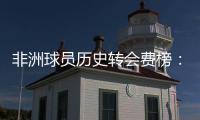 非洲球员历史转会费榜：佩佩压奥斯梅恩&马尔穆什居首
，库杜斯第6