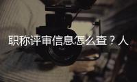 职称评审信息怎么查？人社部回应