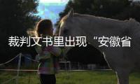 裁判文书里出现“安徽省南京市”
�？深圳福田法院通报