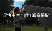 足协主席	：明年联赛采取赛会制的概率非常大