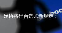 足协将出台选帅新规定：禁止国足主帅兼职俱乐部