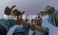 高炮台！斯威德17中8砍全场最高21分10板 三分9中4