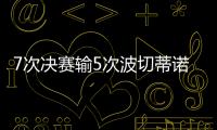 7次决赛输5次波切蒂诺生涯在巴黎夺2冠丢1冠
，其余决赛全败