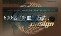 600亿“补血”万达
，王健林的退让与新局