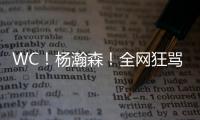WC
�
！杨瀚森
！全网狂骂中国男篮...