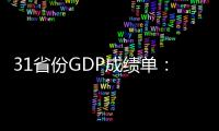31省份GDP成绩单
：中部崛起�，新旧能源大省增速领跑
